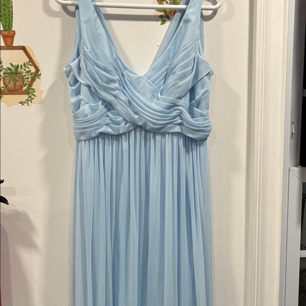 Elegant Light Blue Evening Gown